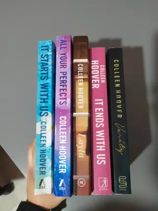 Pack 5 libros inglés Colleen Hoover