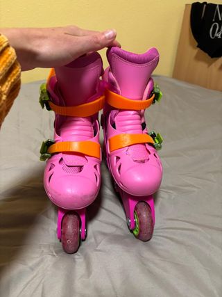 Patines niña Juguettos Talla 25-28 Rosa