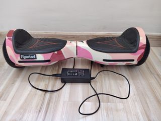 Hoverboard Flywheel Camuflaje Rosa