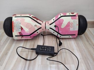 Hoverboard Flywheel Camuflaje Rosa