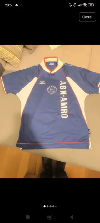 Camiseta AJAX Amsterdam Umbro Azul