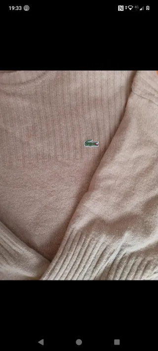 Jersey Lacoste Vintage Beige