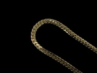 cadena oro 18k con circonita 27.5cm