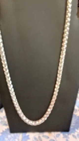 Catena in acciaio da uomo 50 cm