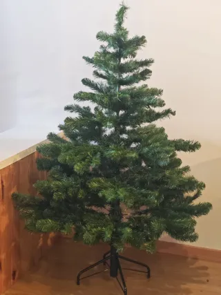 Árbol de Navidad decorado