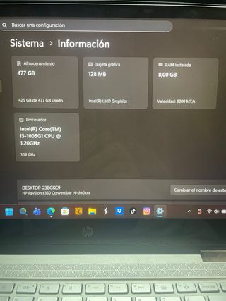 Portátil convertible HP Pavilion x360 14’’