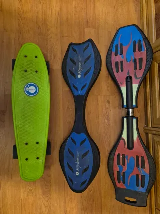 Lote 3 Patinetes Ripster