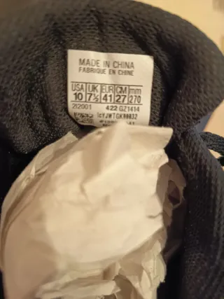 Zapatillas Reebok Mujer Negro y Dorado