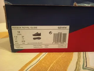 Zapatillas Reebok Mujer Negro y Dorado