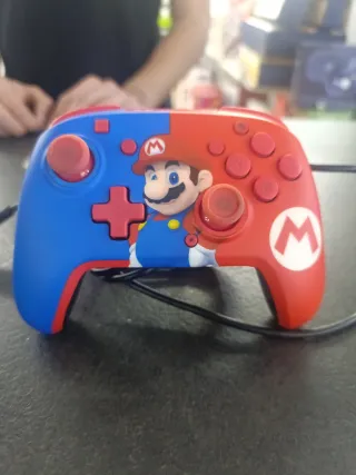 Mando Mario con cable para Switch