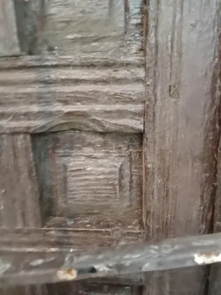 Ventana antigua de madera