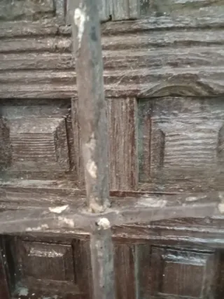 Ventana antigua de madera