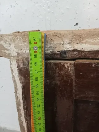 Ventana antigua de madera