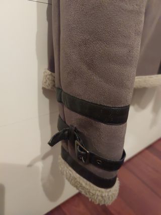 Chaqueta Pelliza Mujer Marrón Talla M