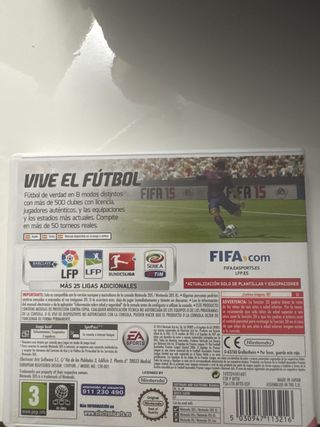 FIFA 15 Legacy Edition Nintendo 3DS