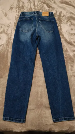 Vaqueros Mon Slim Azules