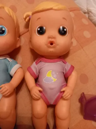 2 bambole pupazzi Bloopies Divers max maschio femm