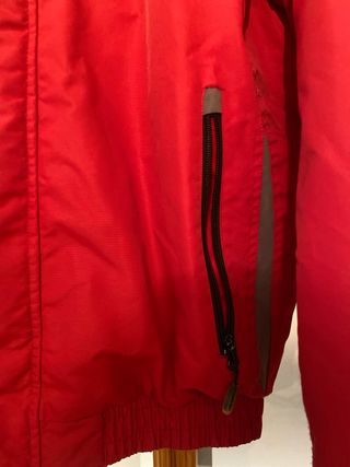 Abrigo de esquí Brugi rojo
