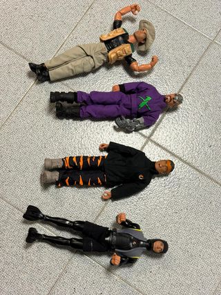 Lote 4 Figuras Madelman 2050 (Exin) Vintage