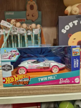 Hot Wheels Twin Mill Barbie Pull-Back Speeders