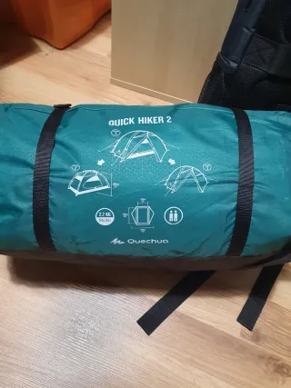 Tienda campaña Quechua Quick Hiker 2 plazas