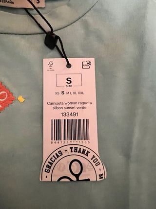 Camiseta Silbon Mujer Talla S