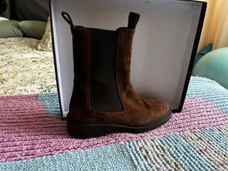 Botines Massimo Dutti Marrón Talla 38