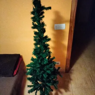 Árbol de Navidad decorado
