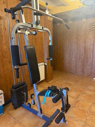 Bici Spinning + Banco Pesas + bici elíptica