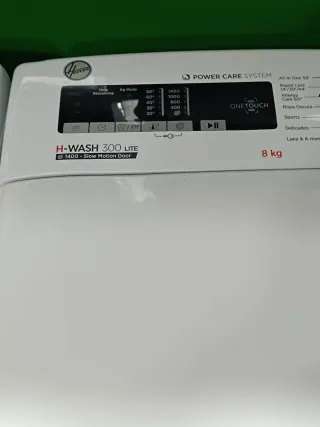 Lavadora Carga Superior Hoover 8kg 1400rpm