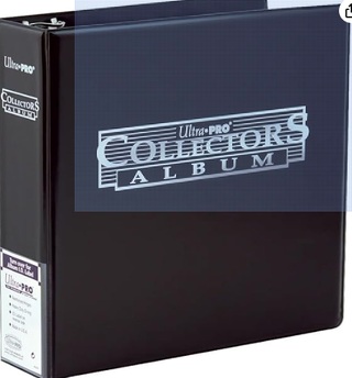 Álbum Coleccionista Negro 3 Anillas