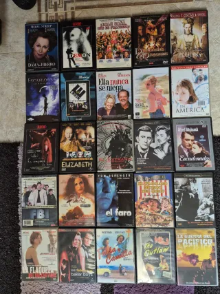 Lote 16, Elegir Películas DVD, 8 x 12 euros