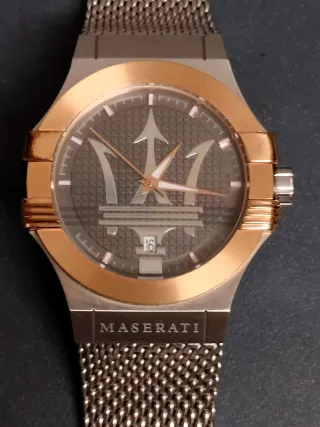 Reloj Maserati Potenza Hombre Plata