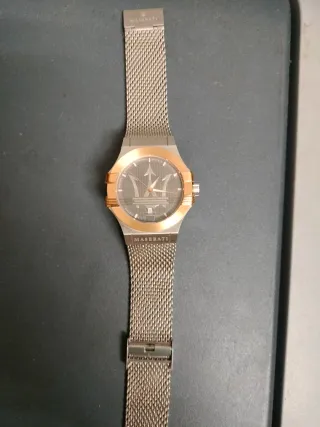 Reloj Maserati Potenza Hombre Plata