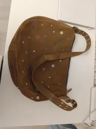 Bolso de hombro Parfois serraje multicolor