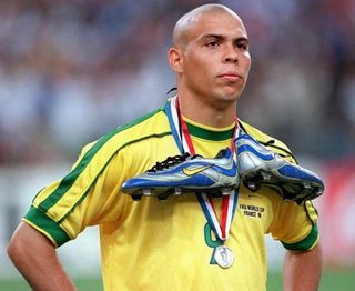Camiseta Brasil Ronaldo Nazario 1998 ORIGINAL