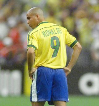 Camiseta Brasil Ronaldo Nazario 1998 ORIGINAL