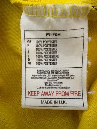 Camiseta Brasil Ronaldo Nazario 1998 ORIGINAL