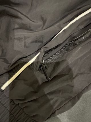 Chaqueta Cortavientos Trapstar Negra Roja