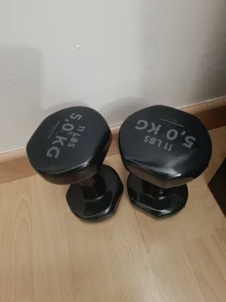 2 Pesas 5 kg Decathlon