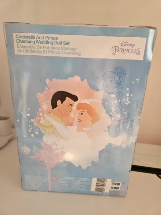 Bambole Cenerentola e Principe Sposo Disney