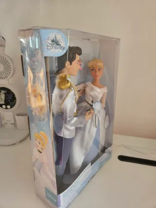 Bambole Cenerentola e Principe Sposo Disney