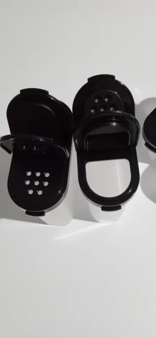 Set 4 Especieros Tupperware Negro.