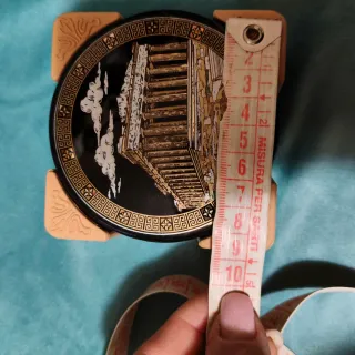 Set Sottobicchieri Stile Greco Antico