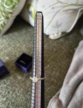 Anillos Swarovski Plata