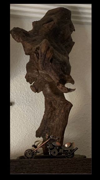 Lámpara cepa de viña gallega 3️⃣0️⃣€