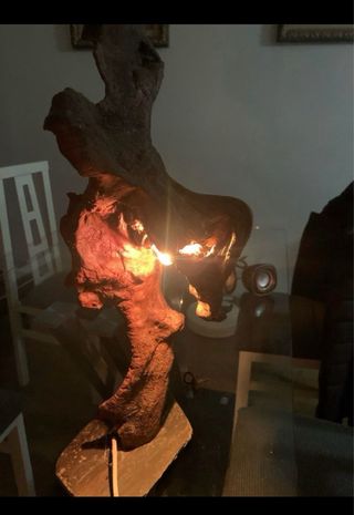 Lámpara cepa de viña gallega 3️⃣0️⃣€