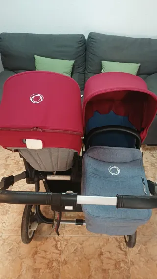 Bugaboo Donkey 2 Gemelar Seminuevo