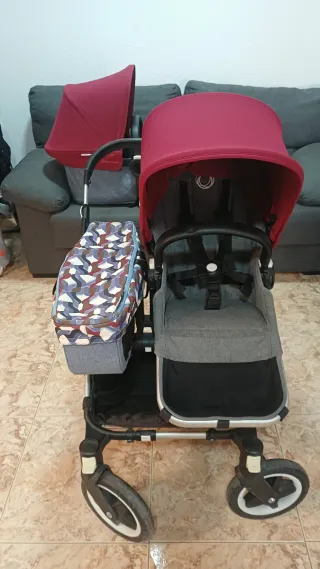 Bugaboo Donkey 2 Gemelar Seminuevo