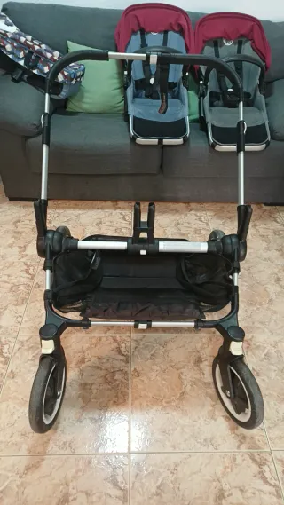 Bugaboo Donkey 2 Gemelar Seminuevo